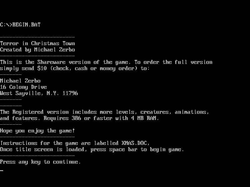 Terror In Christmas Town